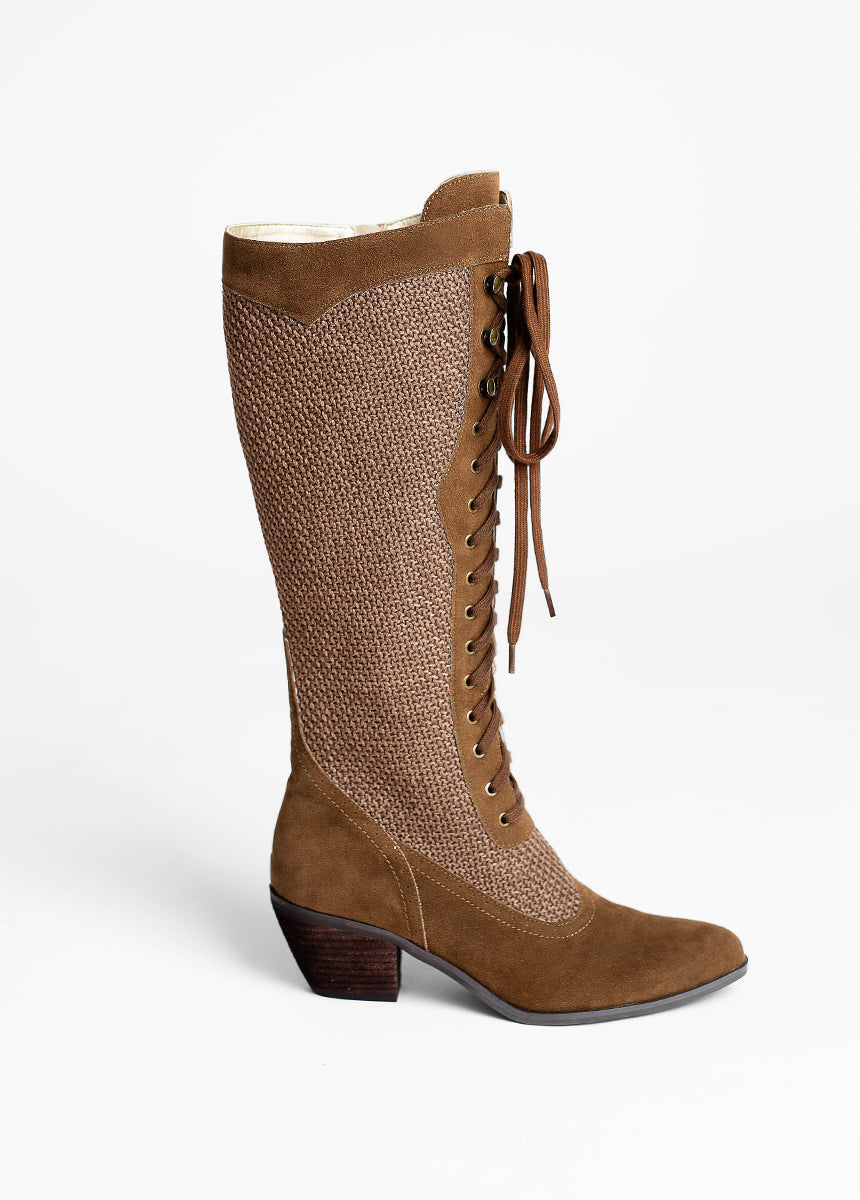 Kiko Tall Boots in Nutmeg