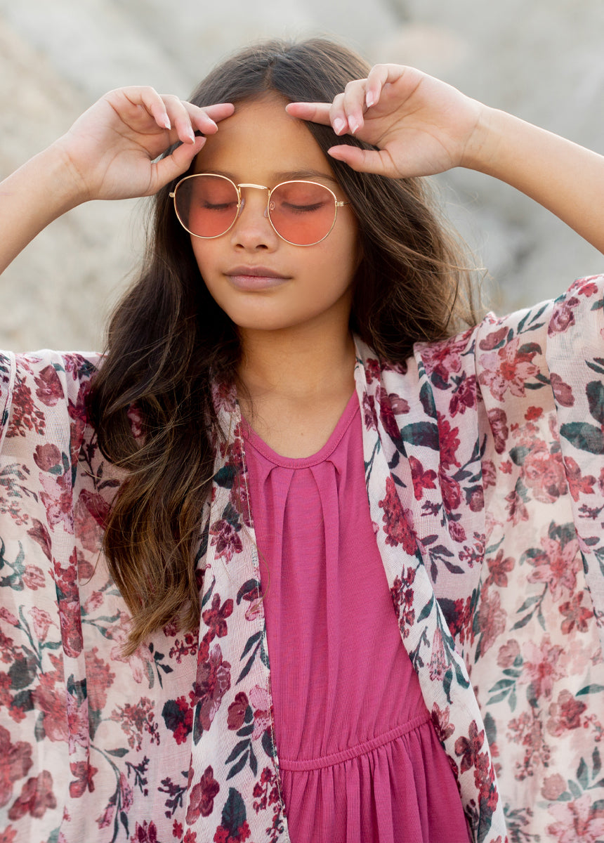 Avalon Duster in Fall Floral