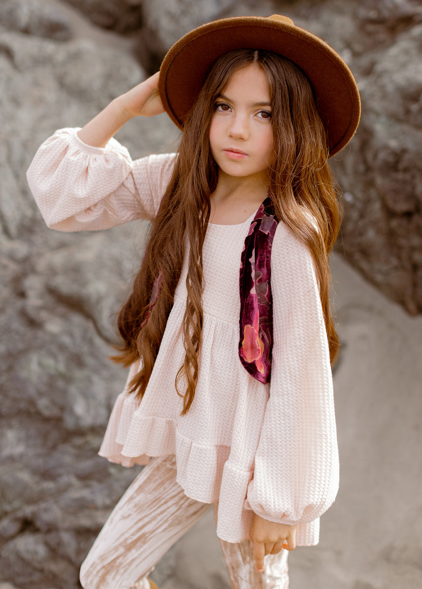 Laila Henley Top in Shell