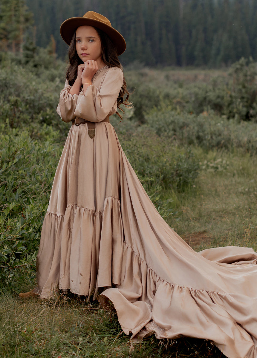 Leana Impact Dress in Stone