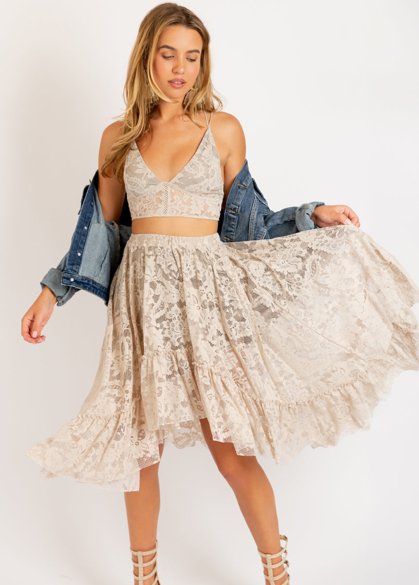 Leo Set in Light Taupe