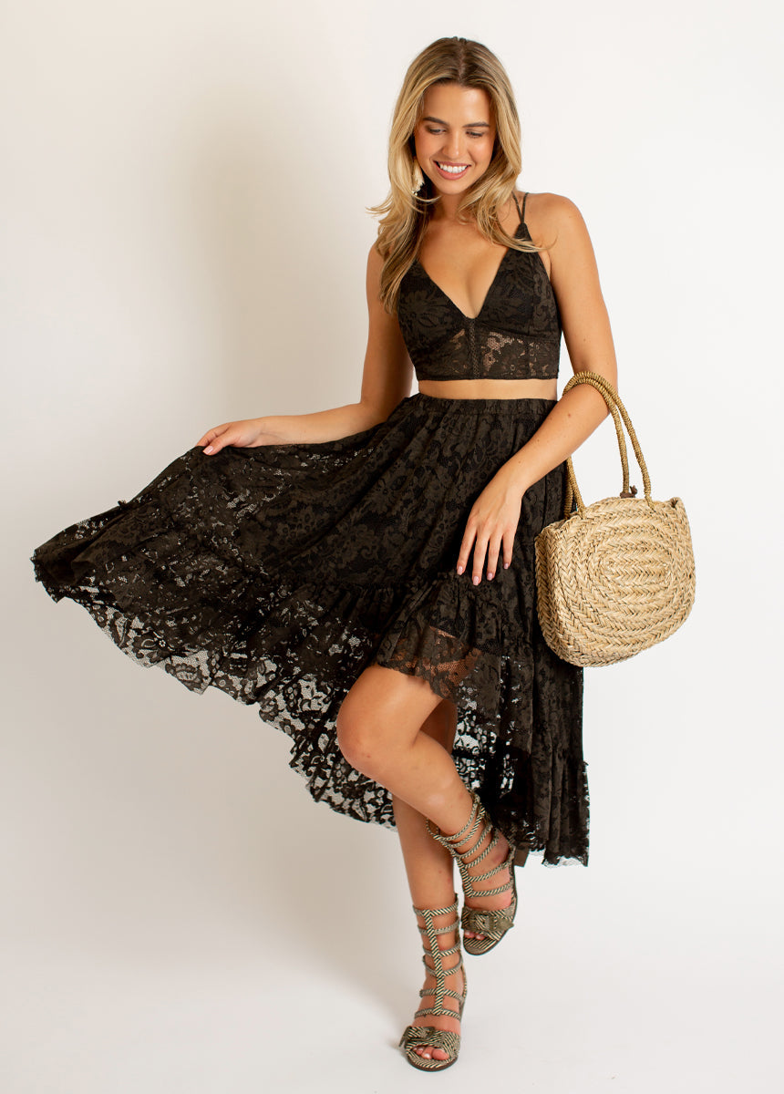 Leo Set in Washed Black