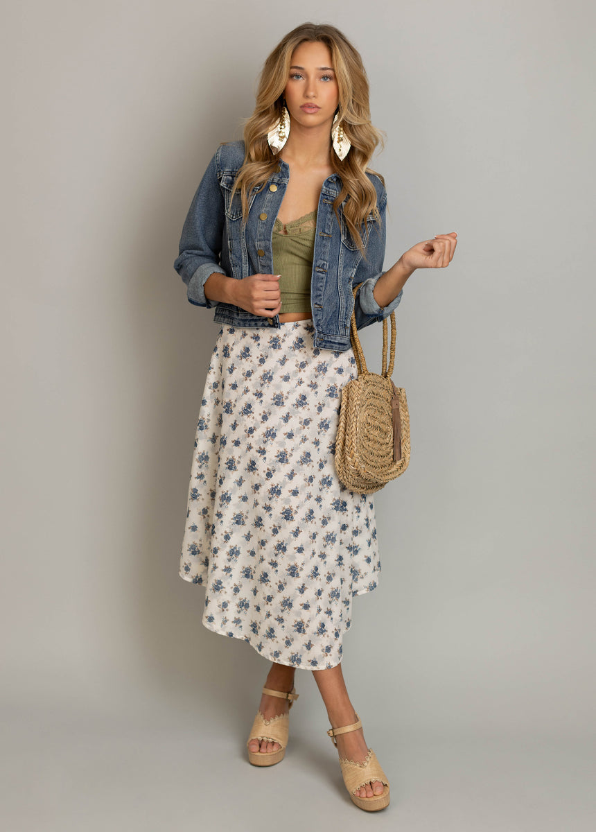 Lilian Top in Light Oregano