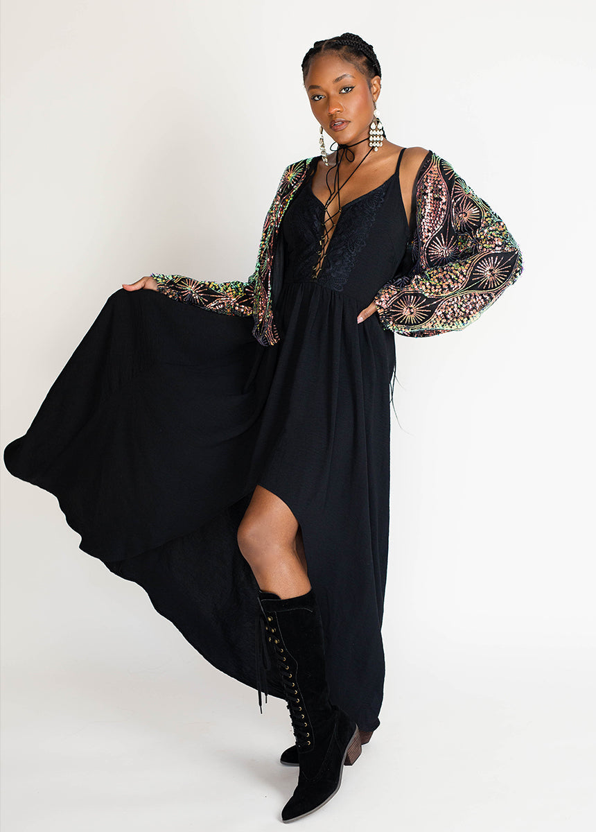 Holland Dress in Black