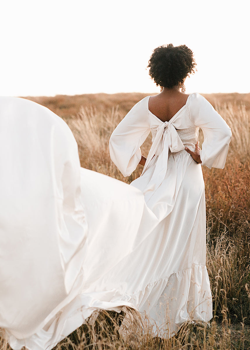 Lorna Impact Dress in Cream
