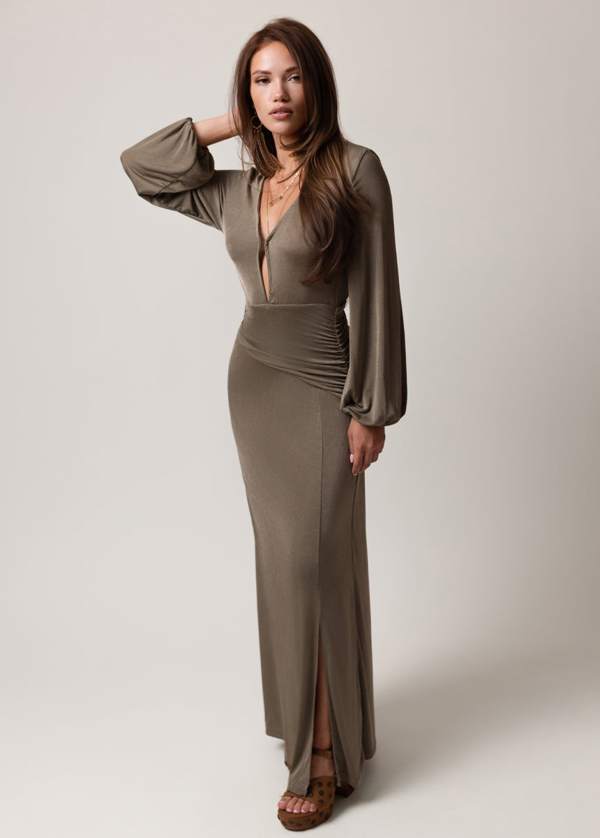 Luella Dress in Agave