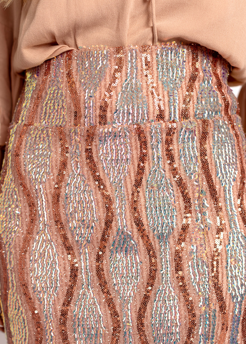 Lunah Skirt in Mermaid Pink