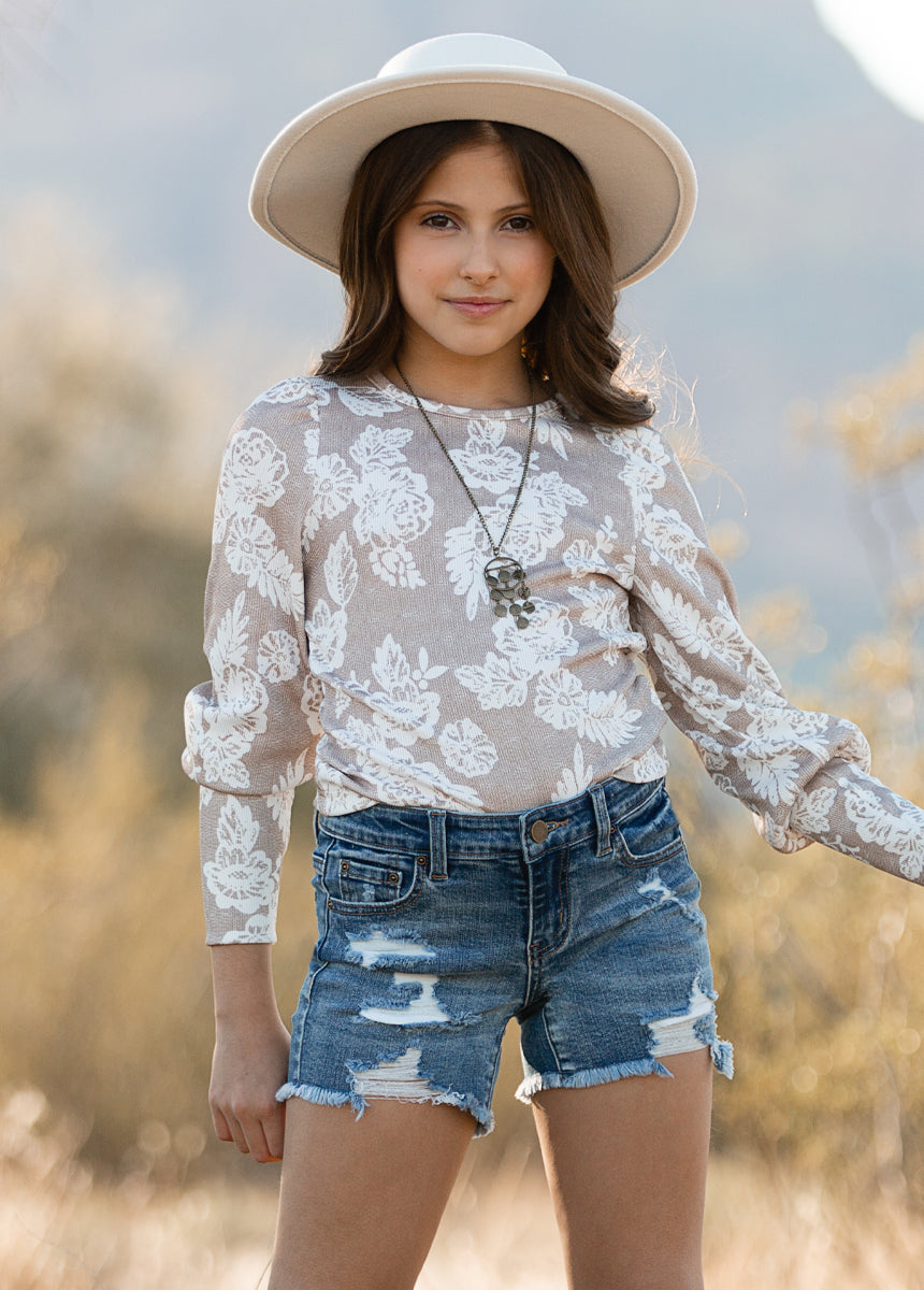 Marah Shorts in Indigo