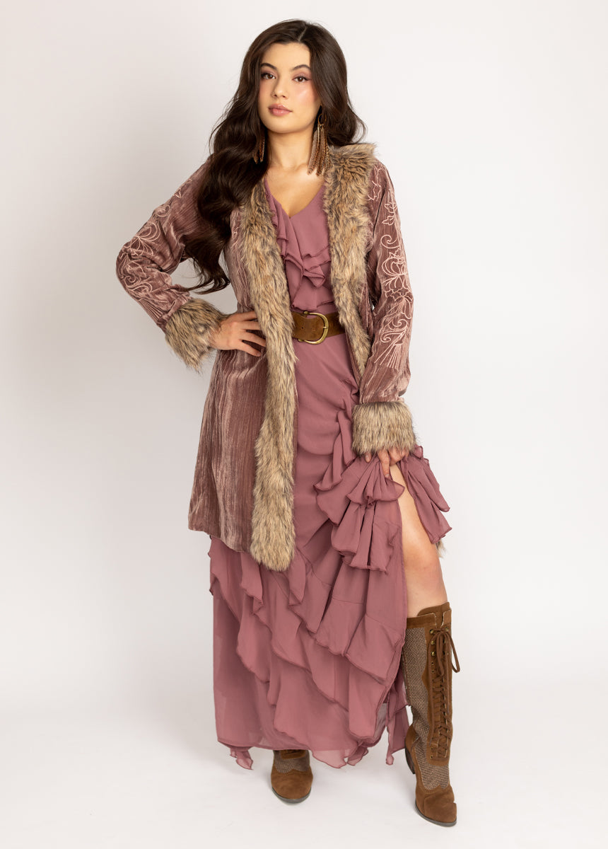 Sylvia Dress in Rosette