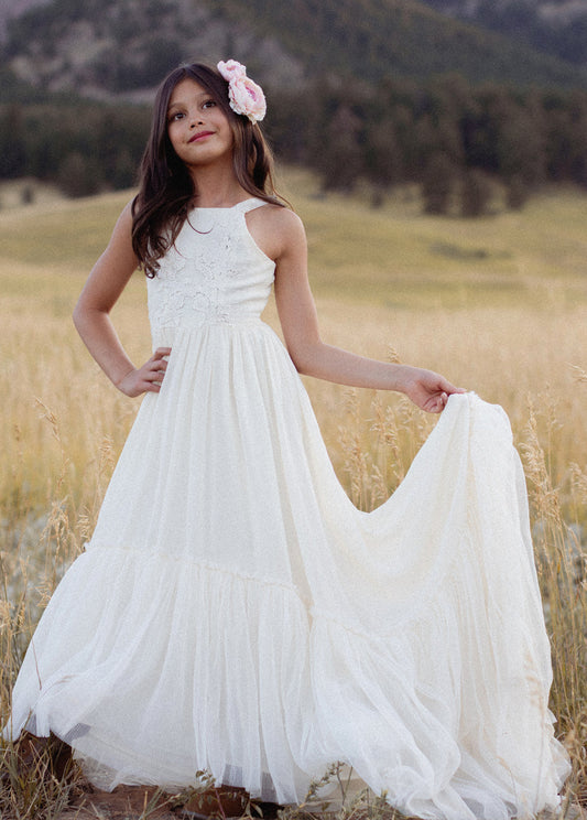 Maia Impact Dress in Cream