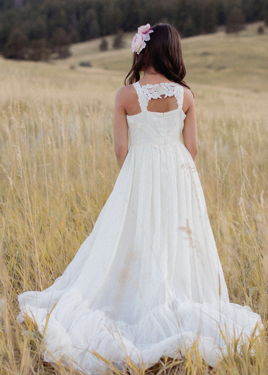 Maia Impact Dress in Cream