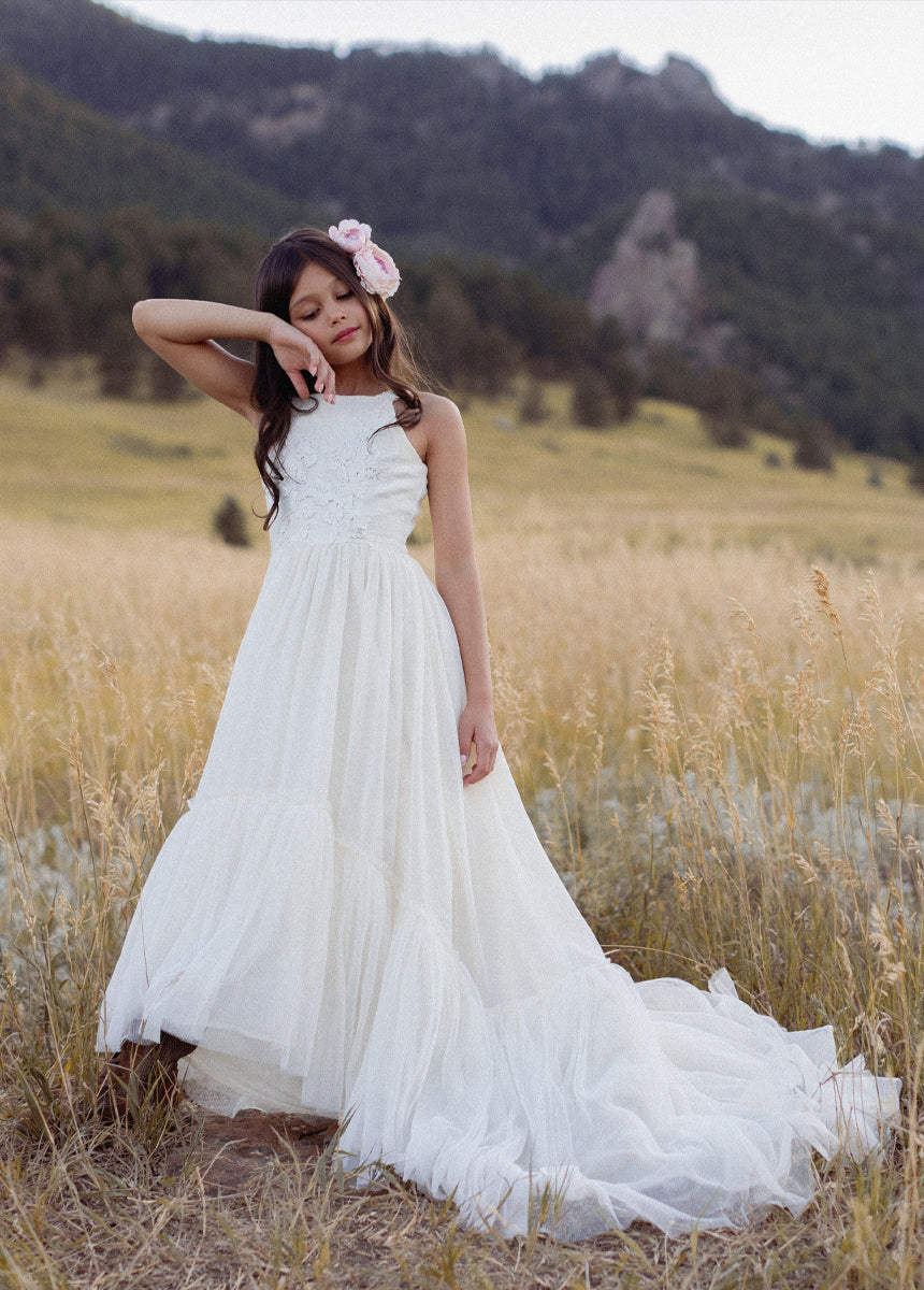 Maia Impact Dress in Cream