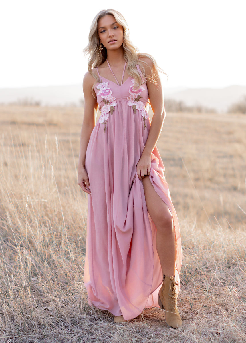 Mari Dress in Blush