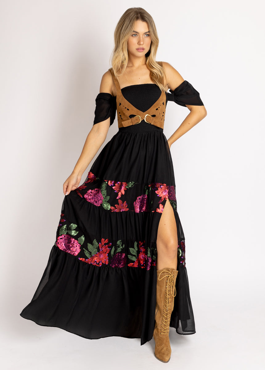 Mariella Dress in Black
