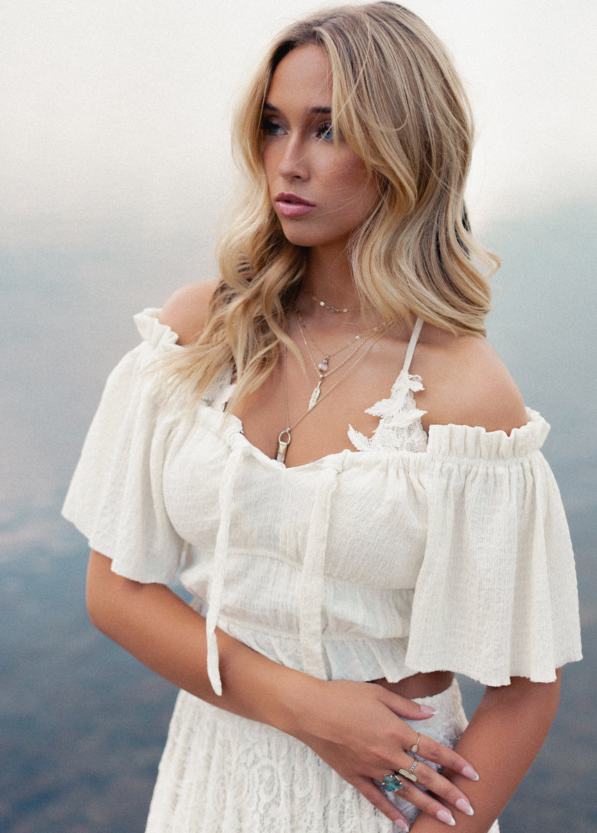 Marietta Top in Cream