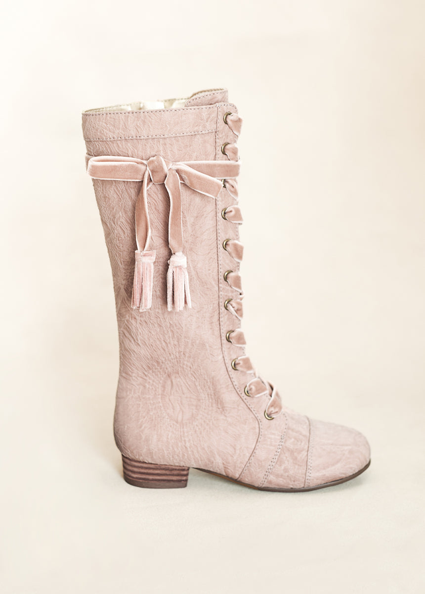 Marija Tall Boot in Dusty Lilac