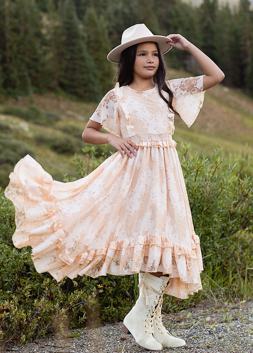 Marija Tall Boot in Champagne