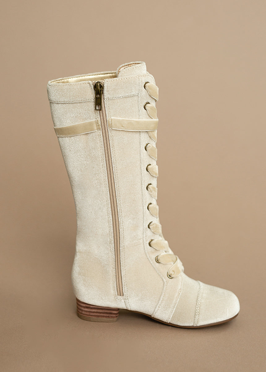 Marija Tall Boot in Champagne