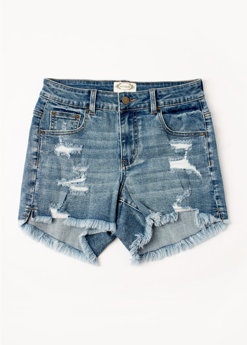 Markelle Shorts in Indigo