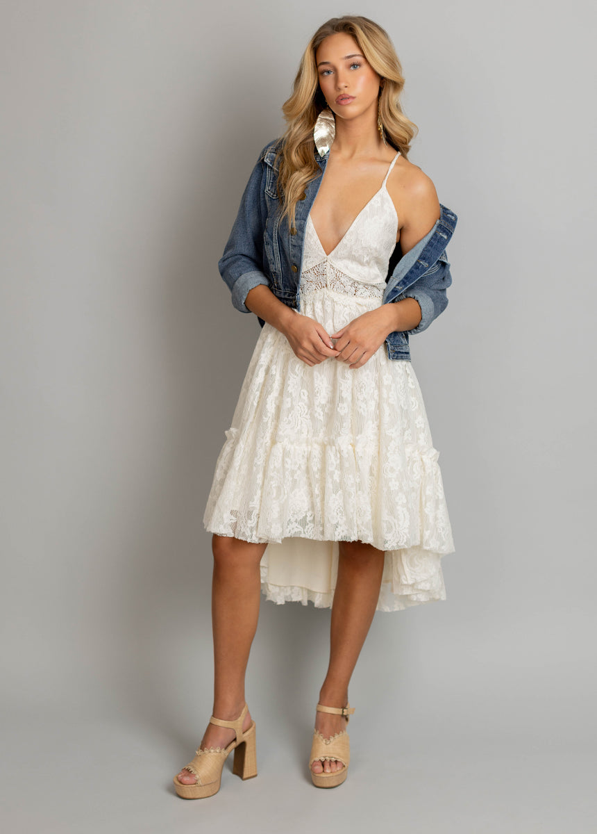 Marline Dress in Cream