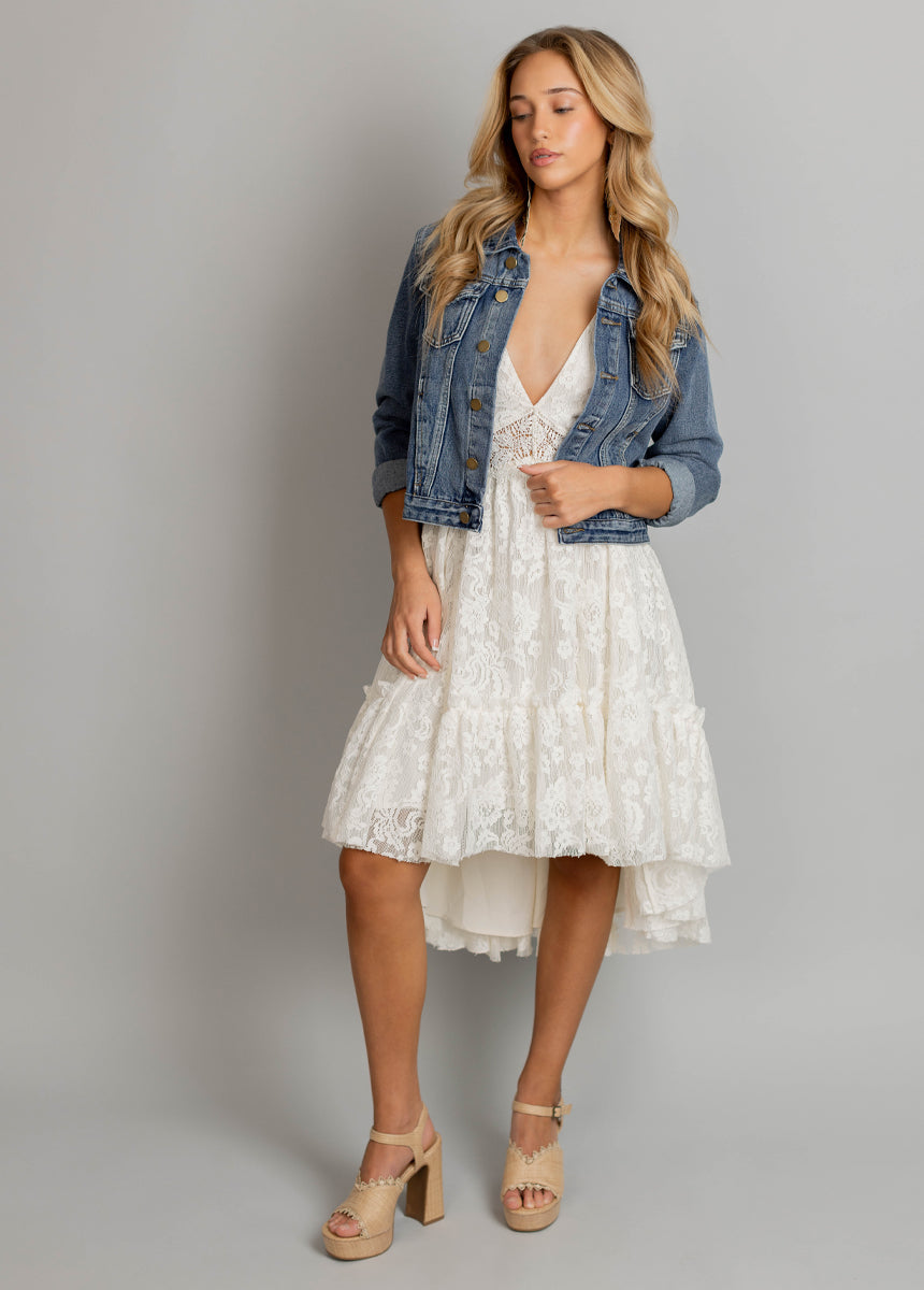 Marline Dress in Cream