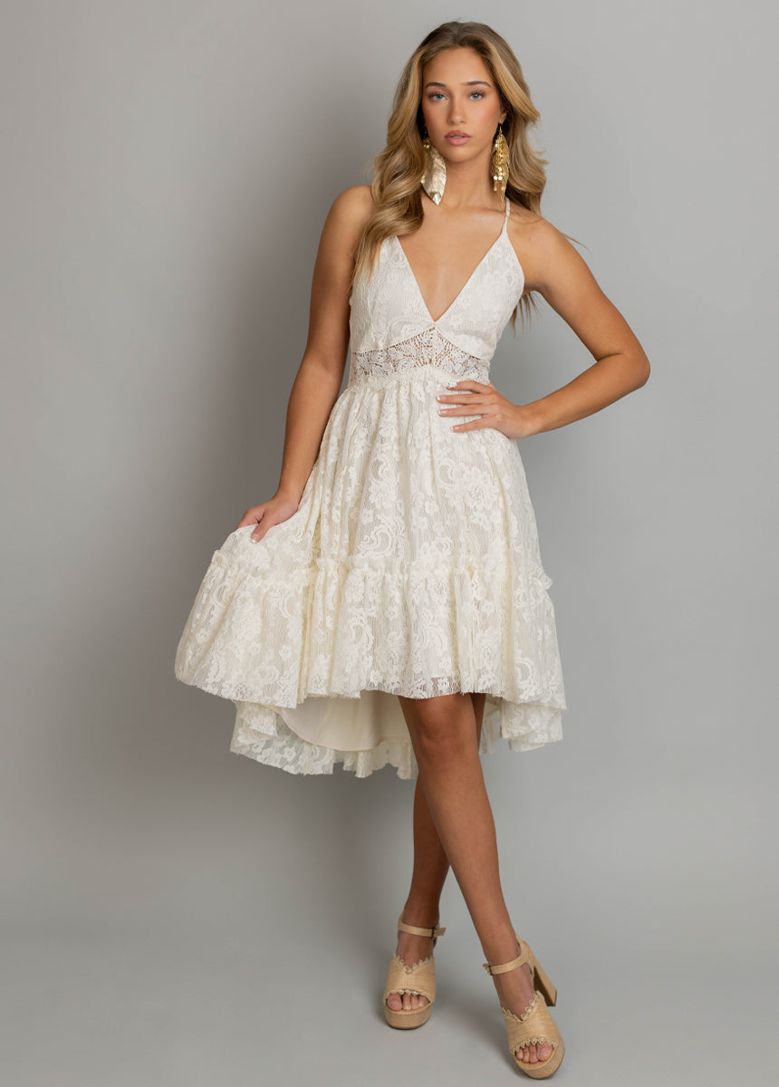 Marline Dress in Cream