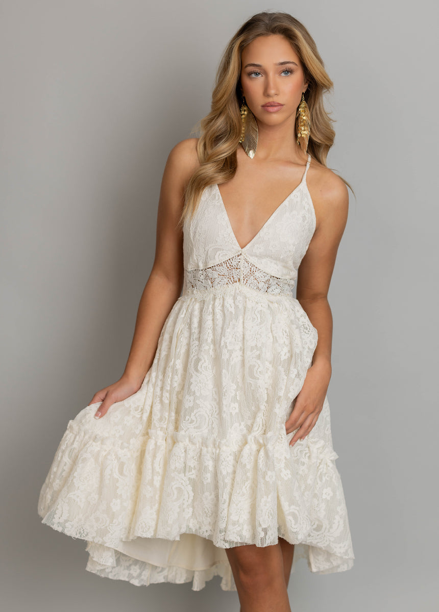 Marline Dress in Cream