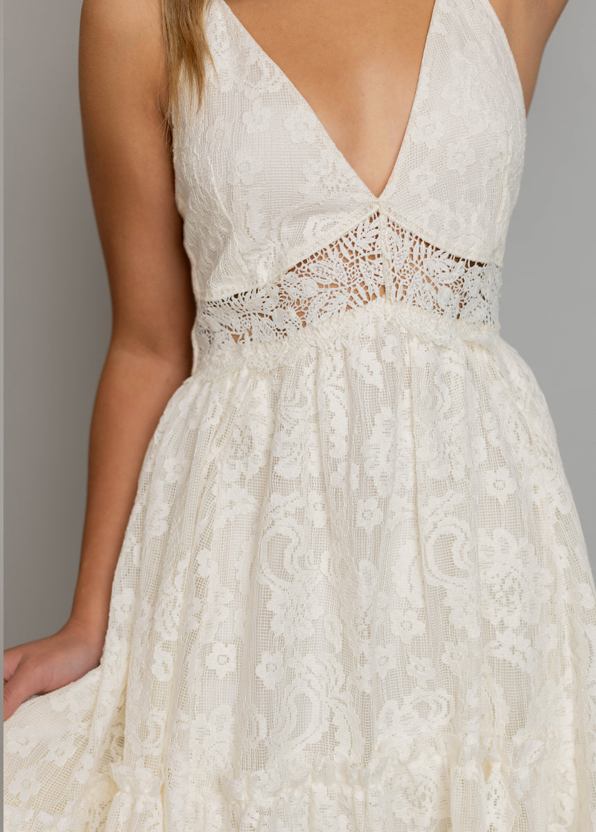 Marline Dress in Cream