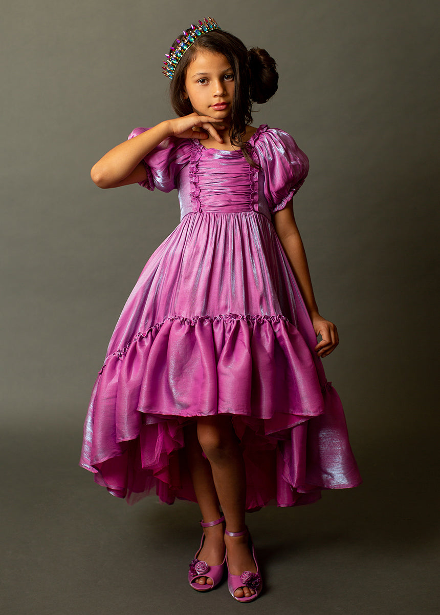 Valeria Heel in Iridescent Fuchsia