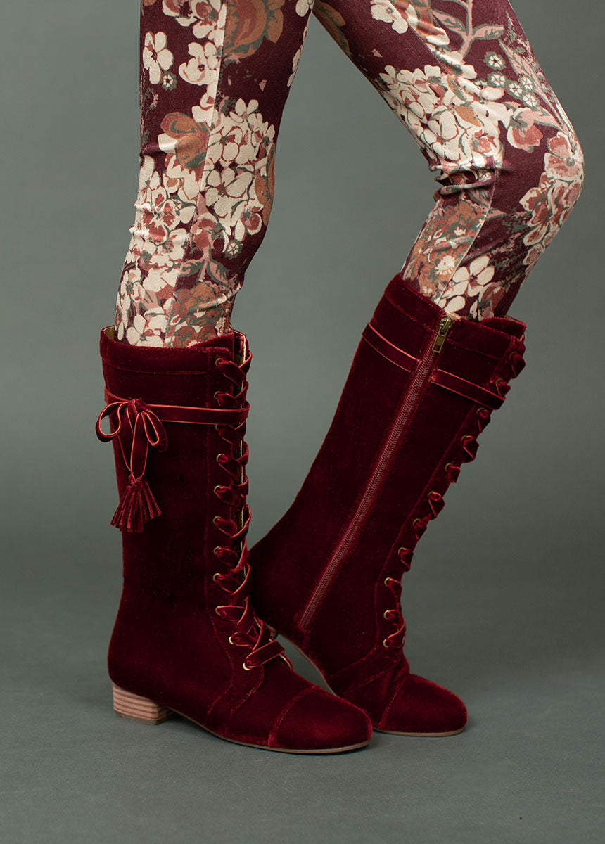 Myla Leggings in Currant Floral