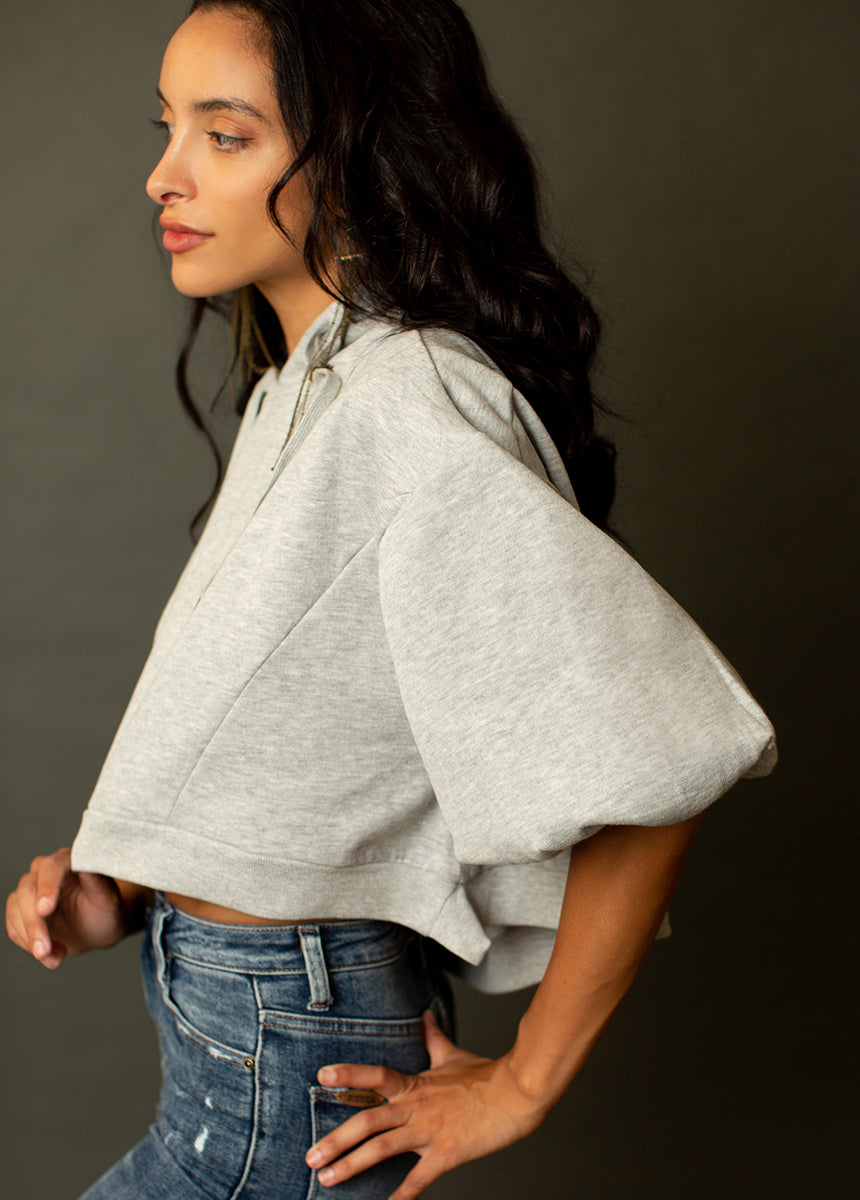 Matyson Hoodie in Heather Gray