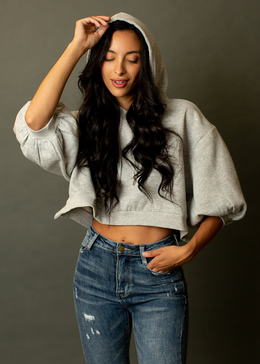 Matyson Hoodie in Heather Gray