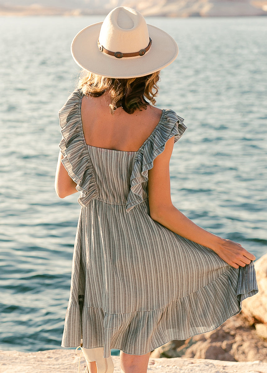 Maude Dress in Pebble Beach