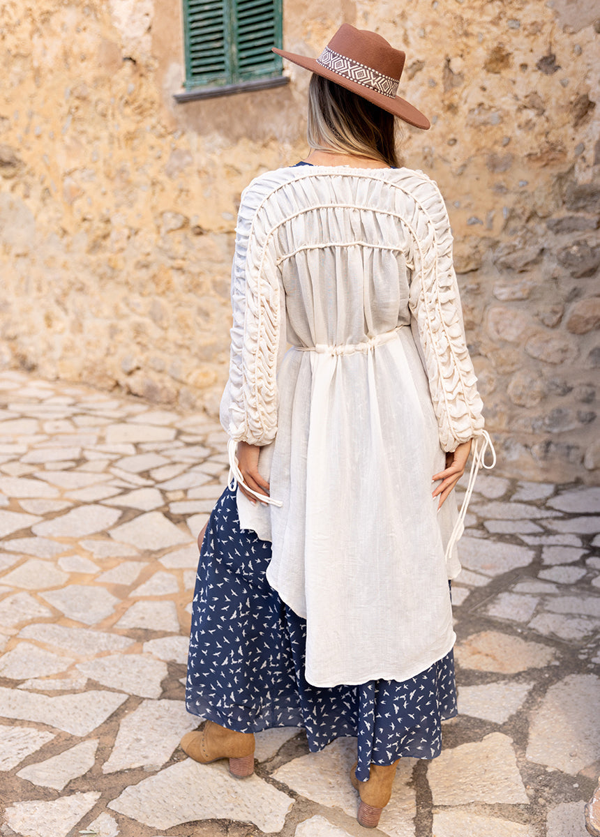 Brandy Duster in Cream