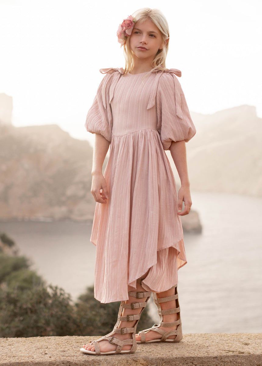 Maylie Dress in Desert Shell