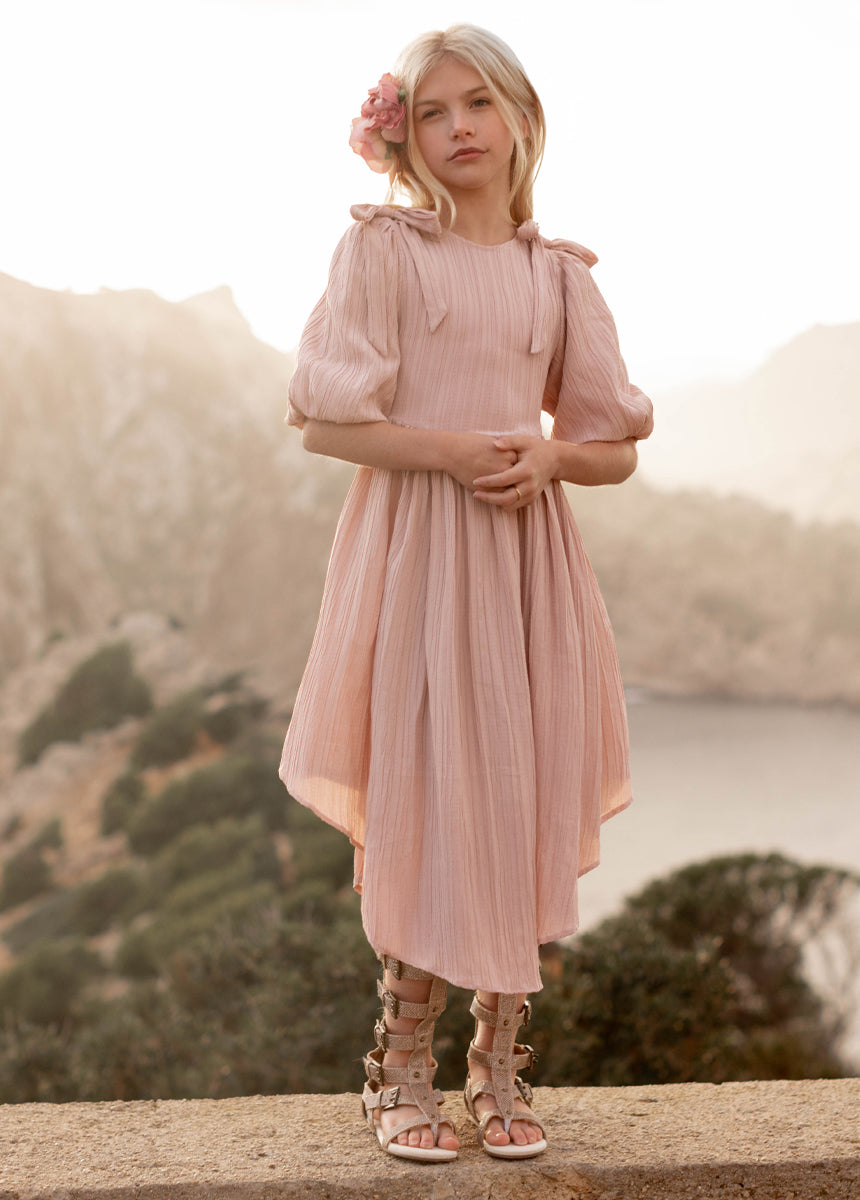 Maylie Dress in Desert Shell