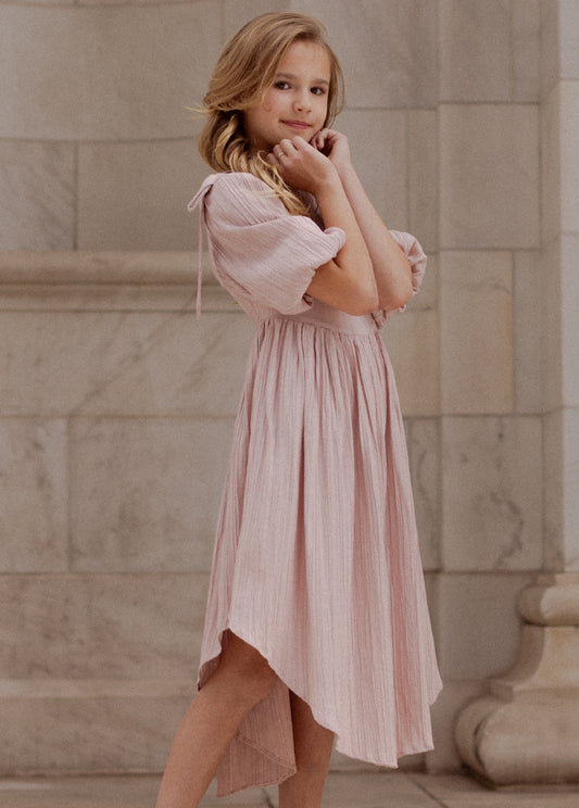 Maylie Dress in Desert Shell