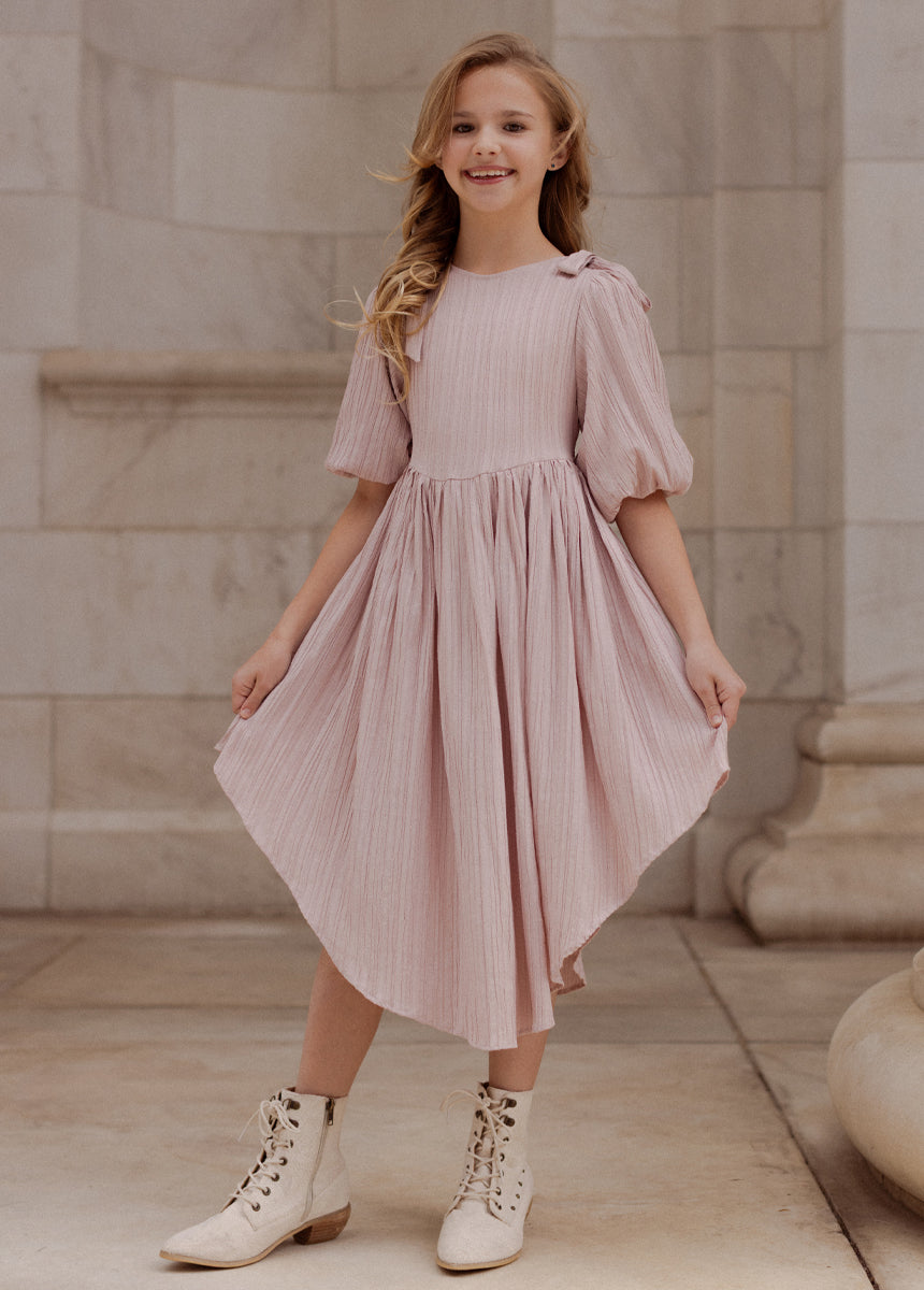 Maylie Dress in Desert Shell