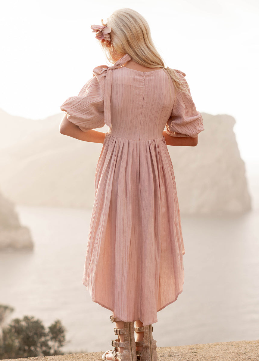 Maylie Dress in Desert Shell