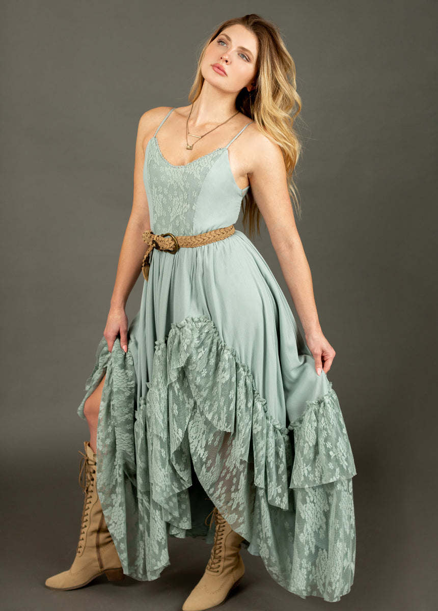 Christelle Dress in Seaglass