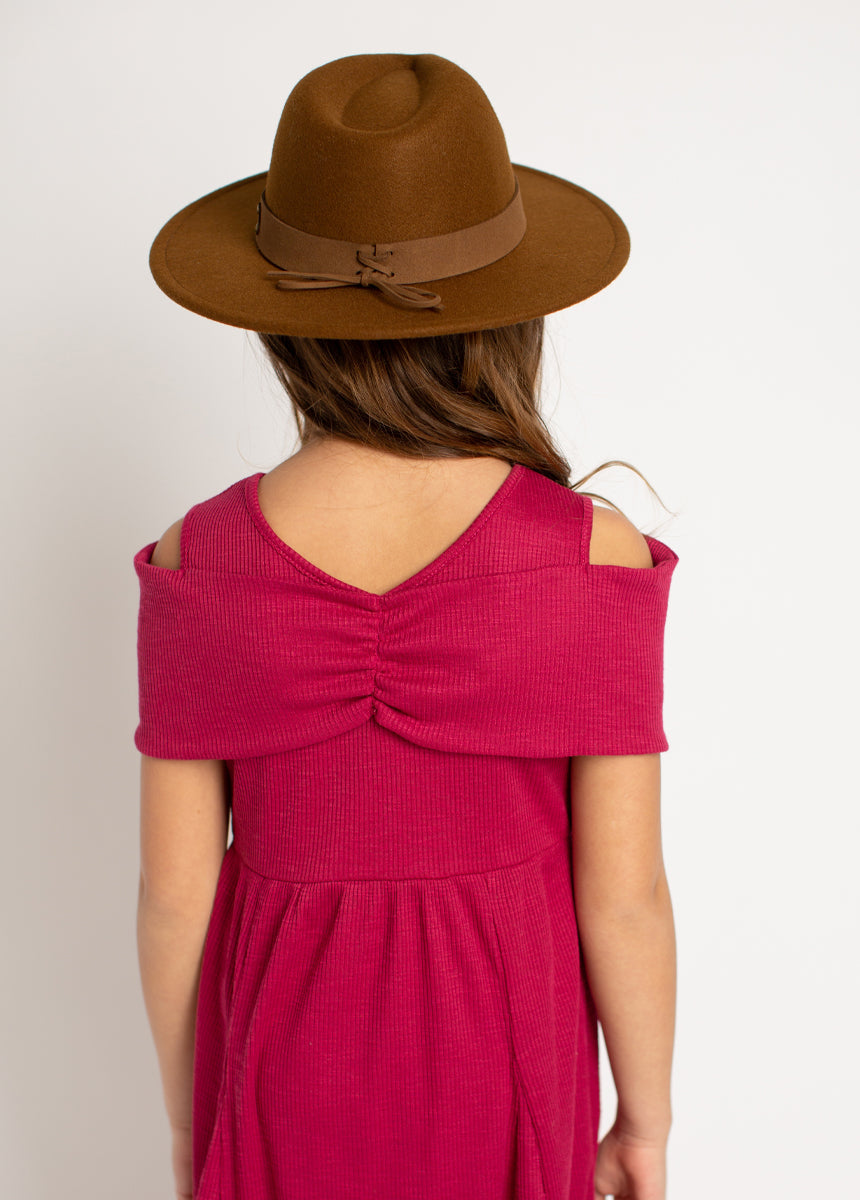 Medora Dress in Barberry