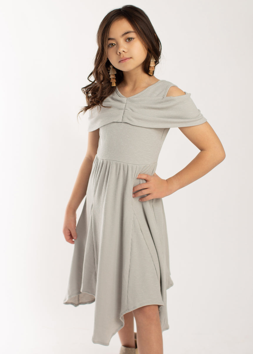 Medora Dress in Dove