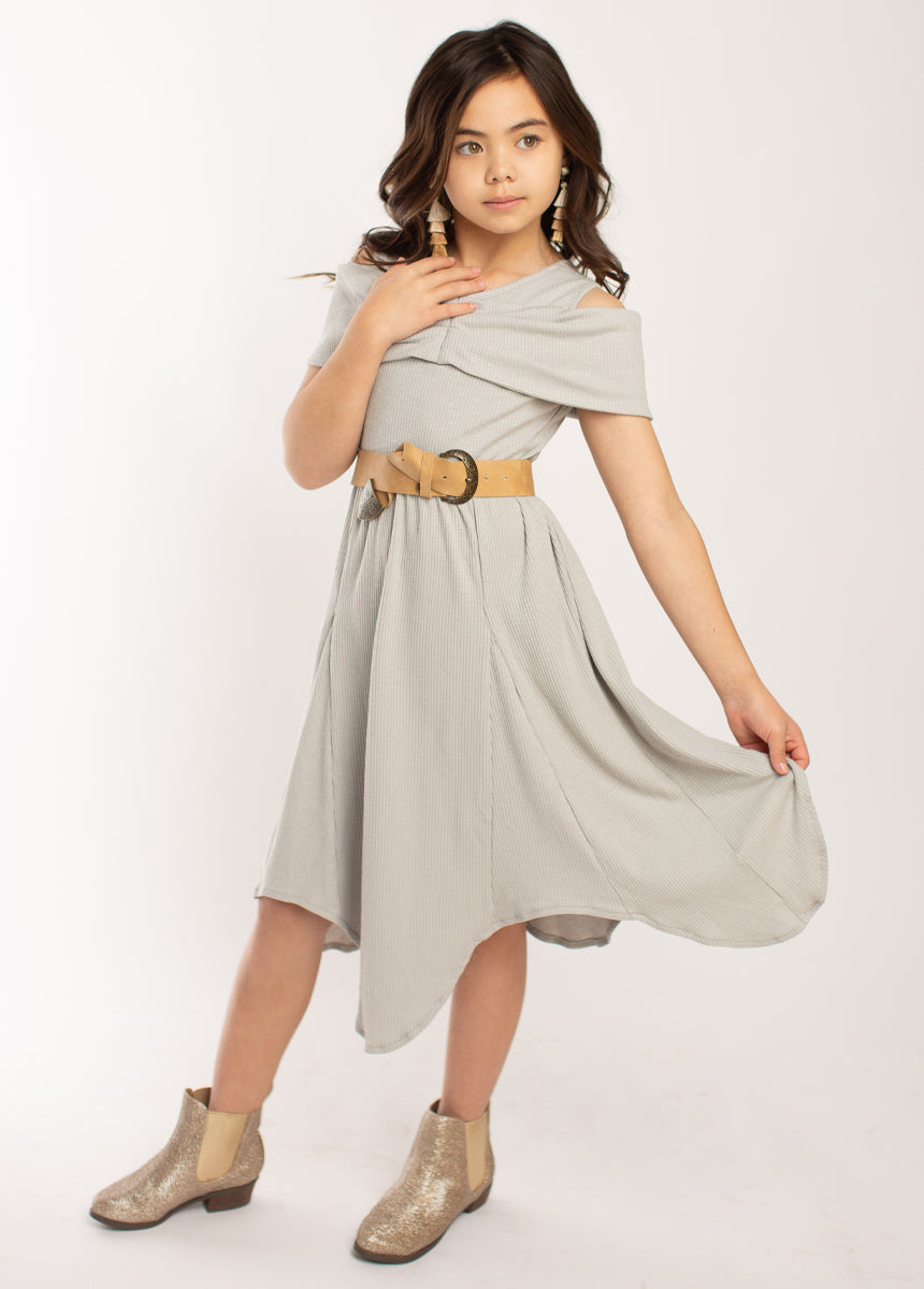 Medora Dress in Dove