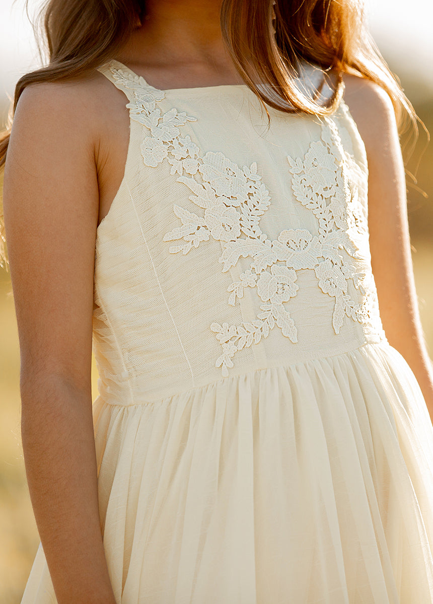 Maia Impact Dress in Cream