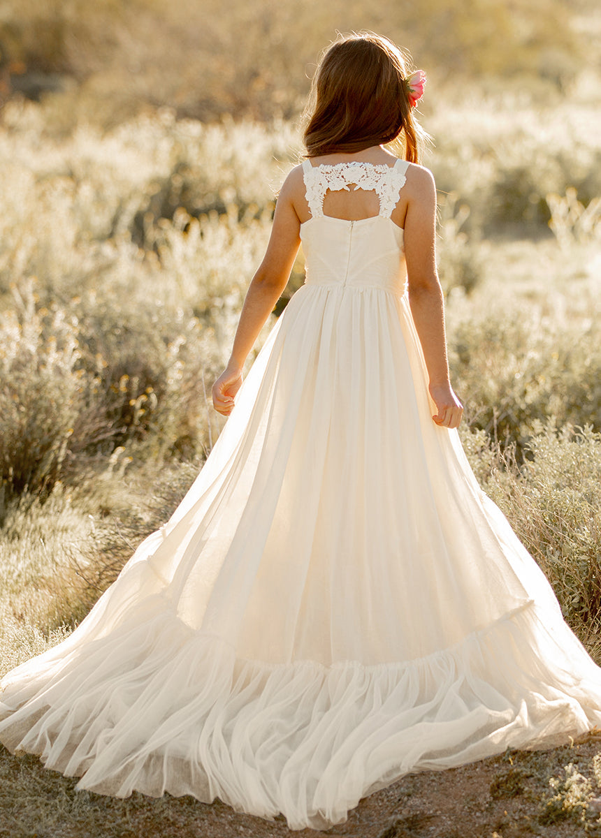 Maia Impact Dress in Cream