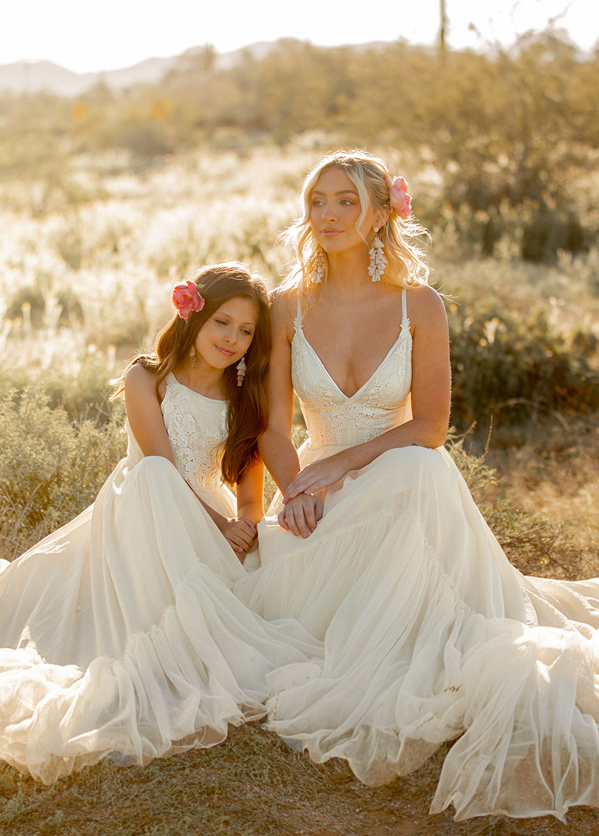 Mckenna Impact Dress in Cream