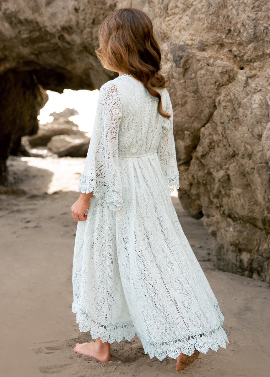 Murni Dress in Blue Whisper