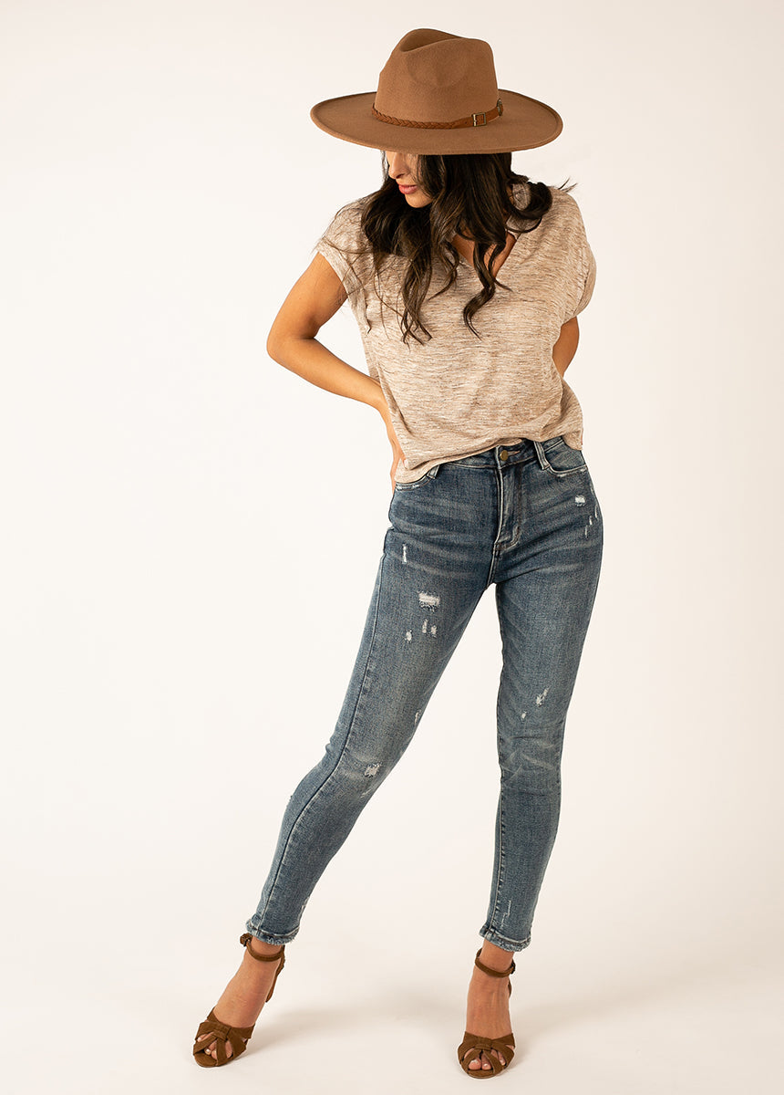 Nilou Denim in Indigo