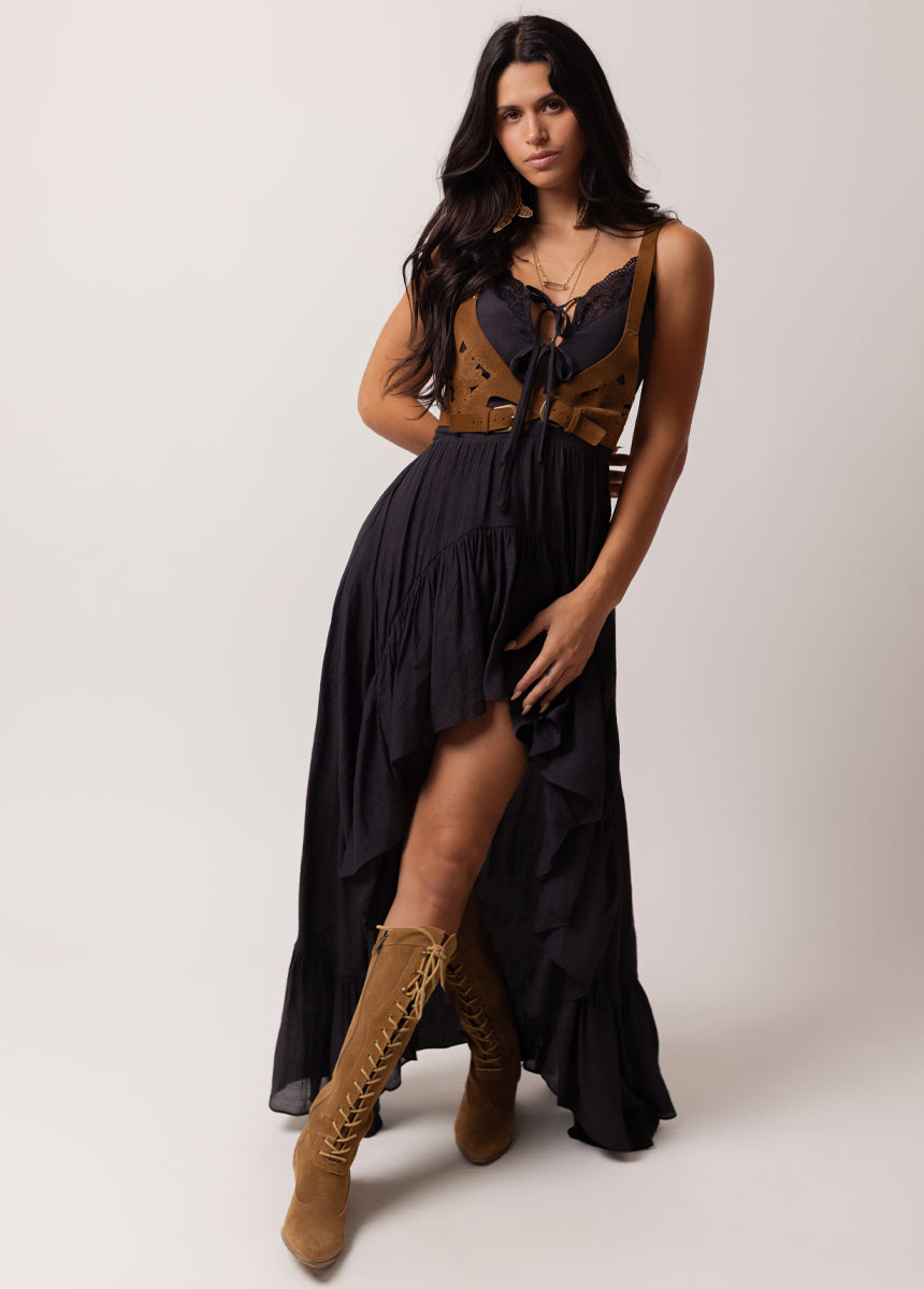 Nefeli Dress in Black