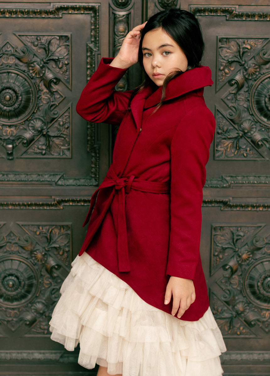 Neve Jacket in Scarlet